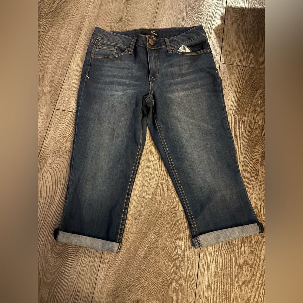 1822 Denim Dark Wash Ankle Jeans